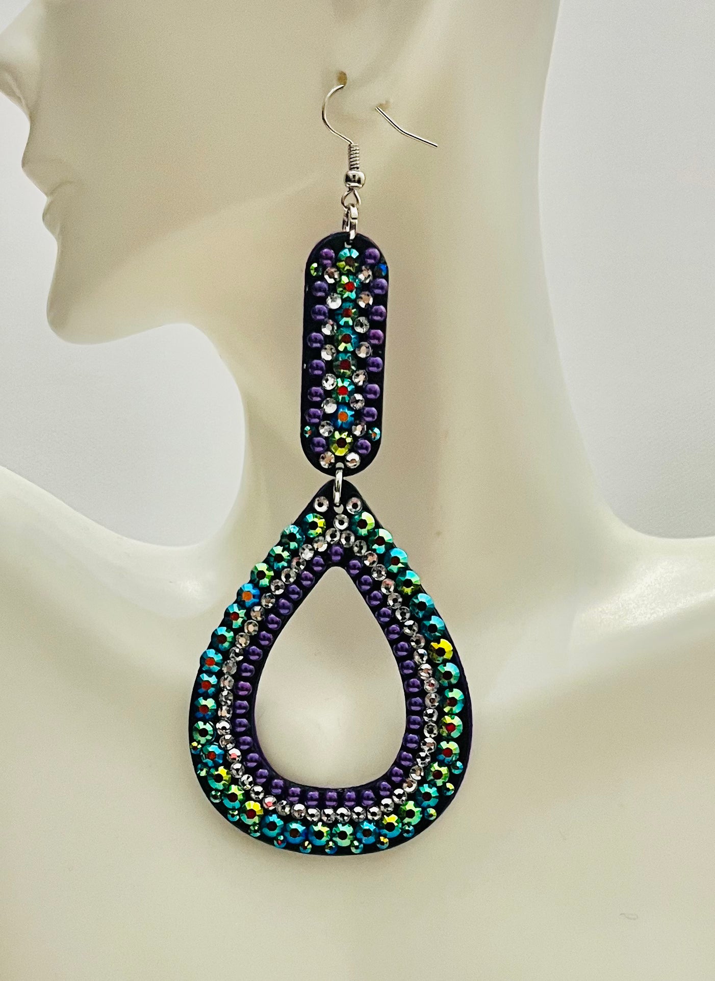 Peacock Earrings
