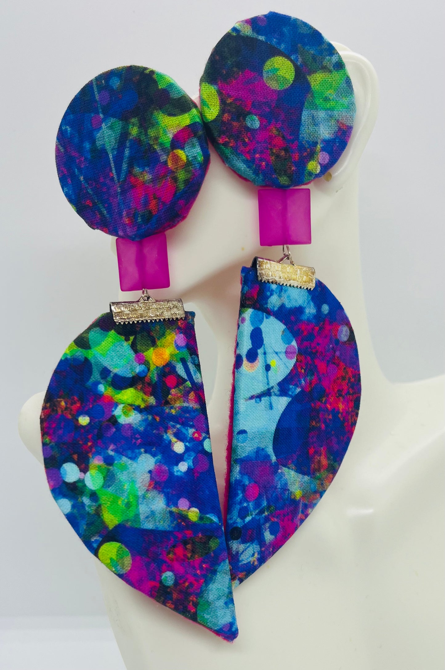 Paint Splatter Earrings