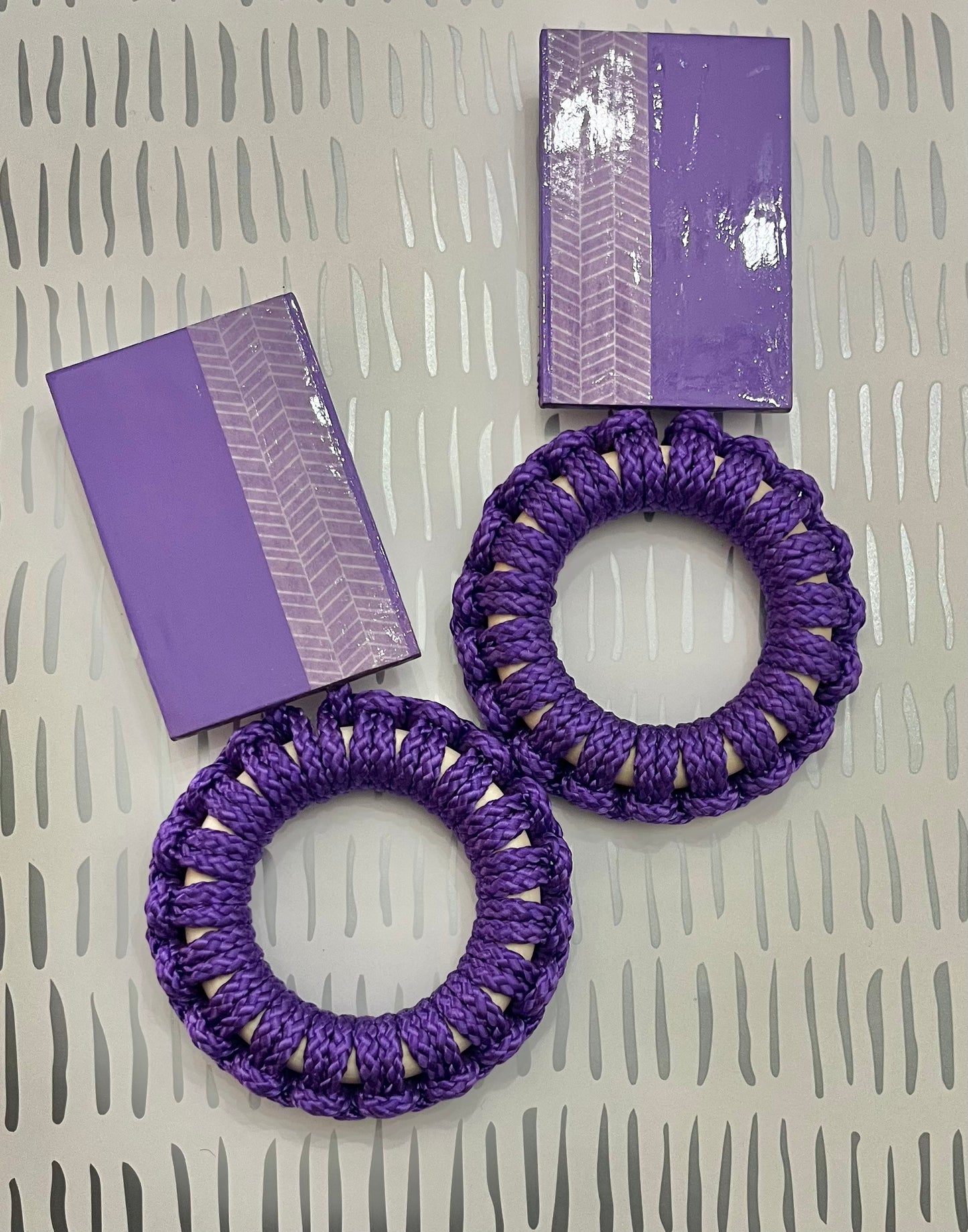 Squared Hoop Earring