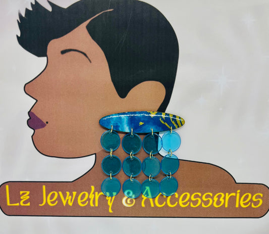 Turquoise Chandelier Earrings
